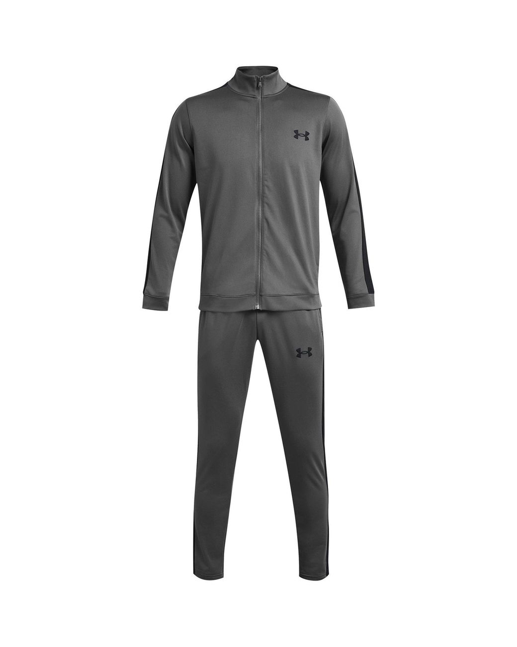 Under Armour Gray Ua Rival Knit Tracksuit for men