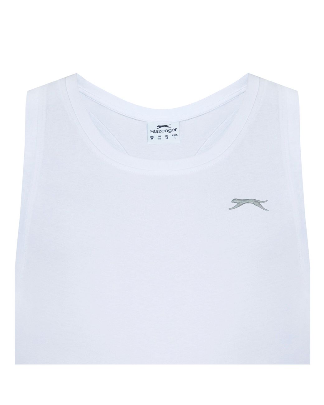 Slazenger 1881 White Muscle Vest for men