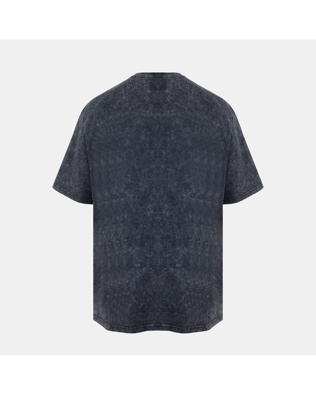 Firetrap Blue Acid Wash Oversized T-Shirt for men