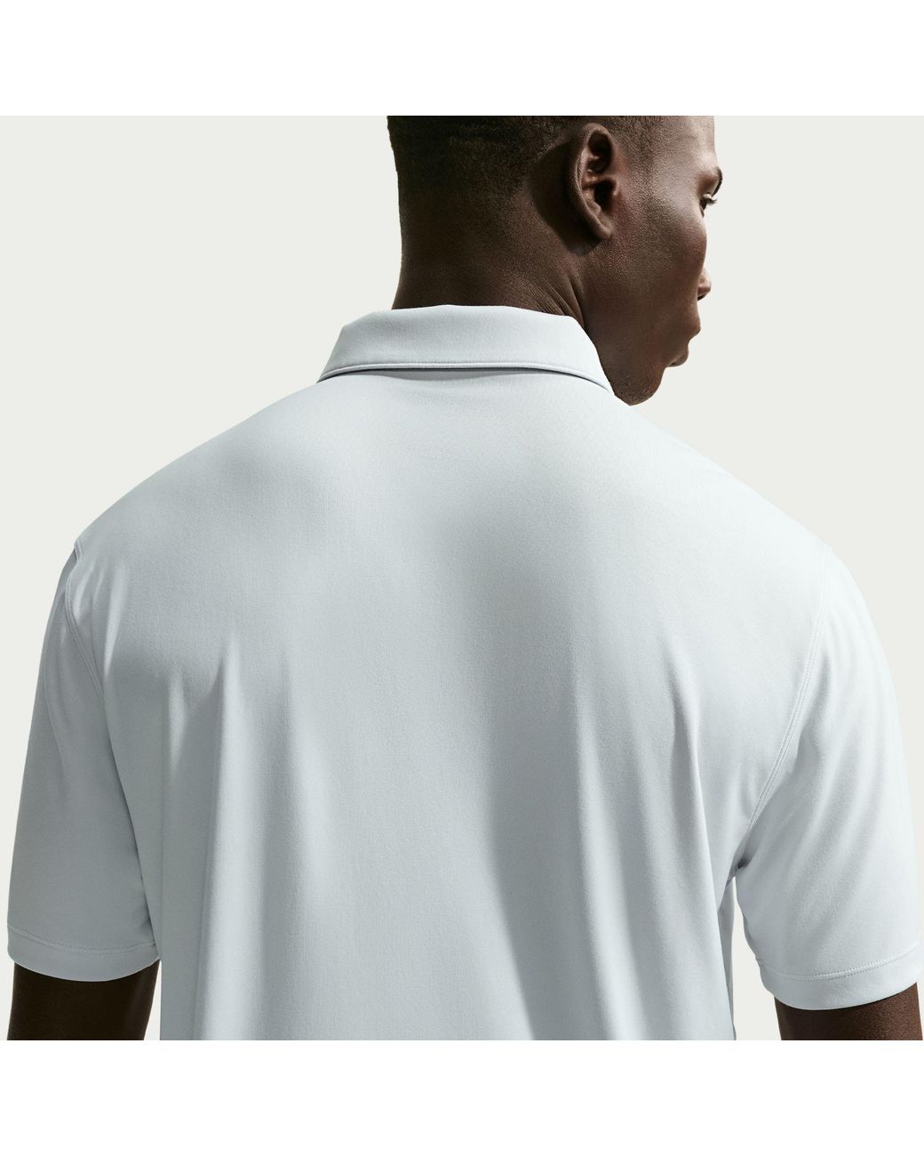 Nike Blue Short Sleeve Performance Polo Shirt for men