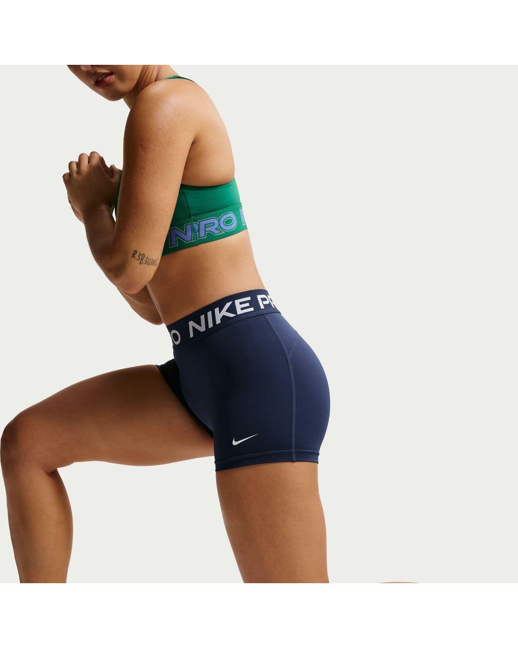 Nike Blue Performance Gym Shorts