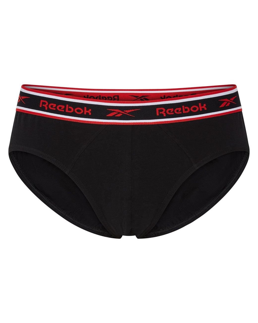 Reebok Red 3 Pack Cotton Briefs for men