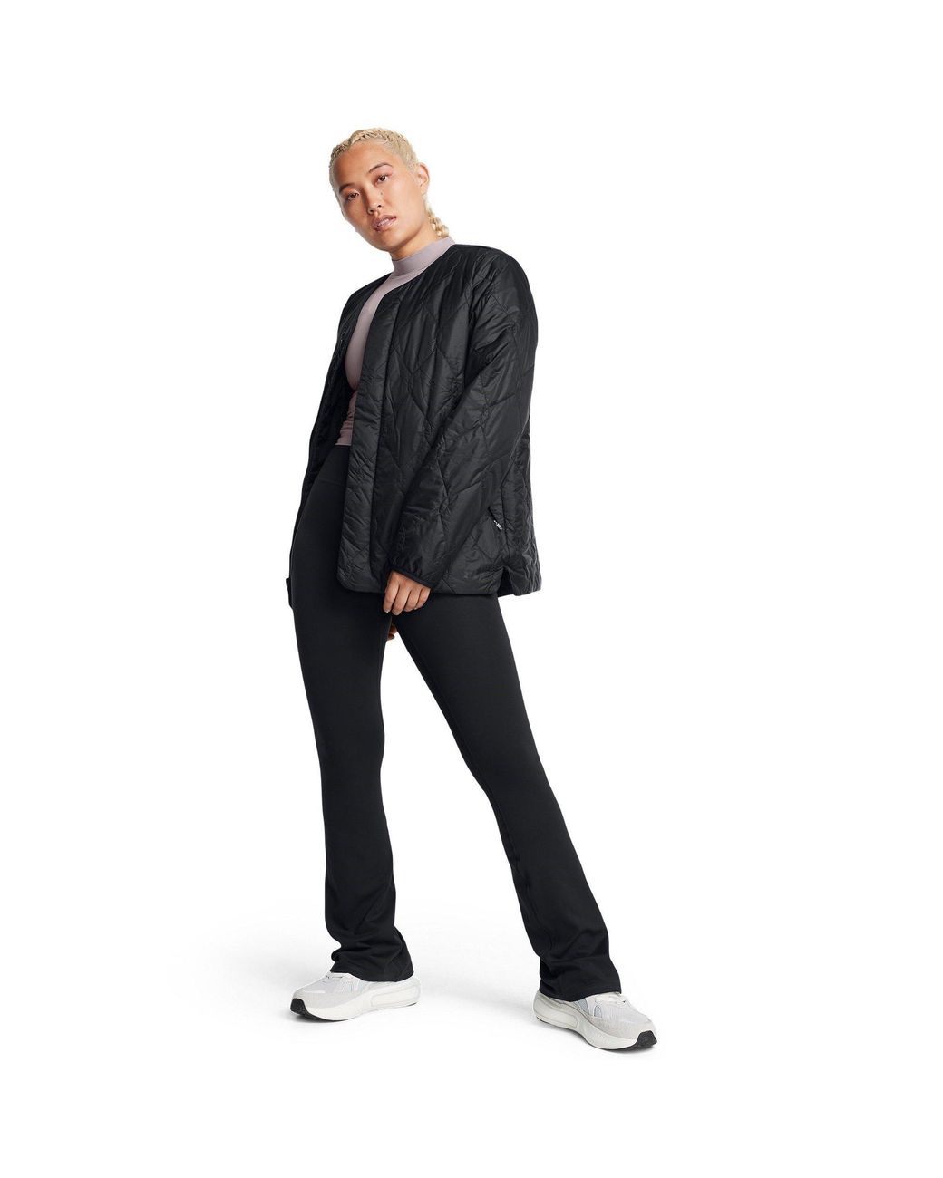 Under Armour Black Diamond Water-Repellent Fitted Quilted Jacket