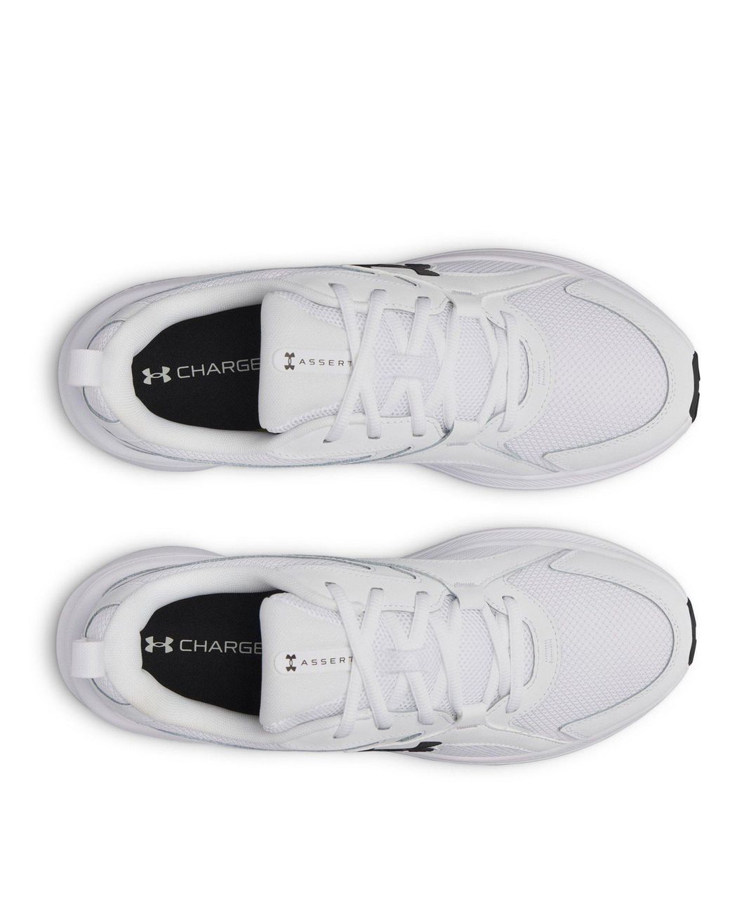 Under Armour White Charged+ Assert 11 Running Shoes for men