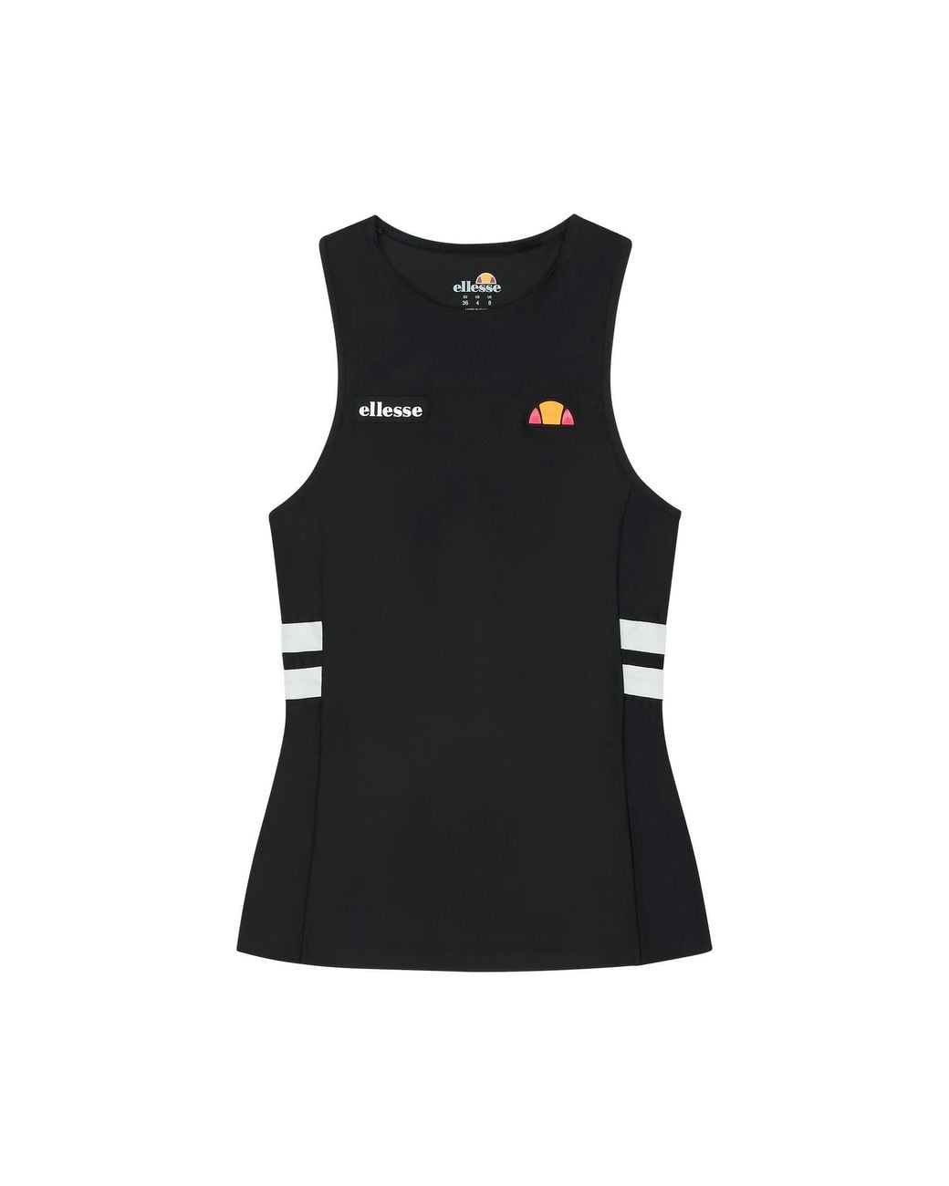 Ellesse Black Wood Tank Vest