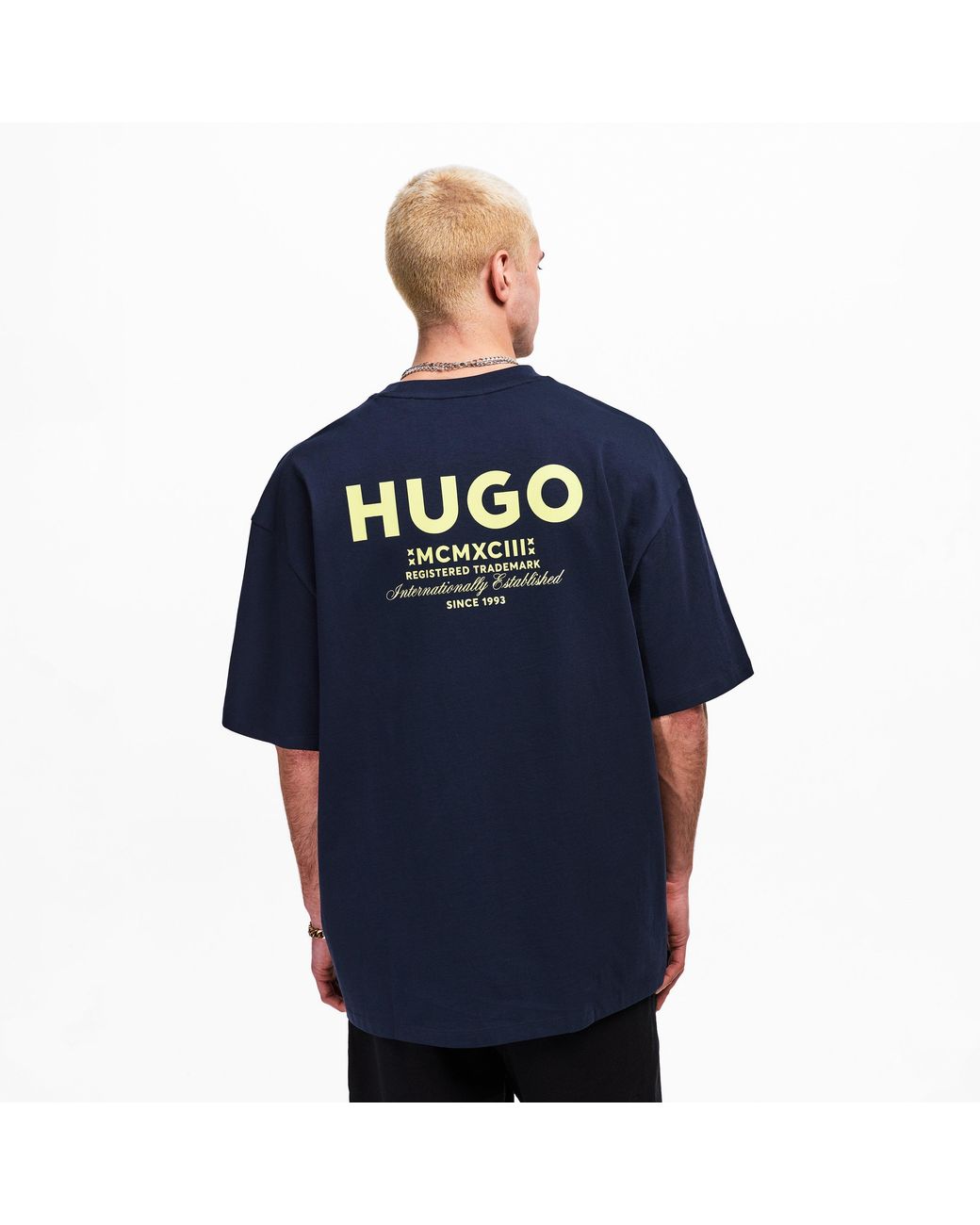 HUGO Blue T-Shirt for men