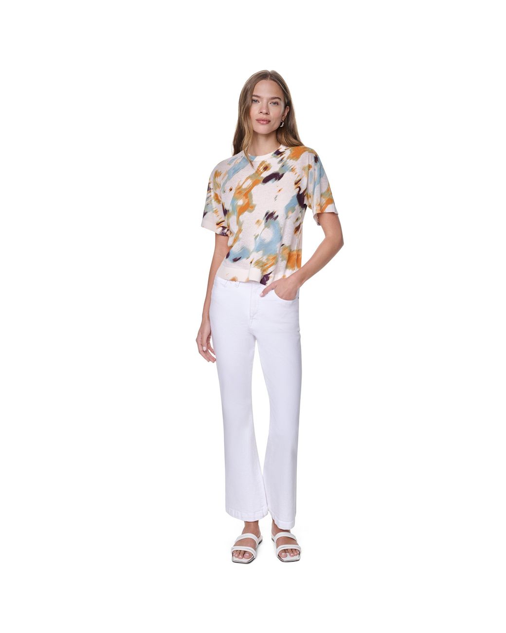 DKNY Blue Short Sleeve Blouse