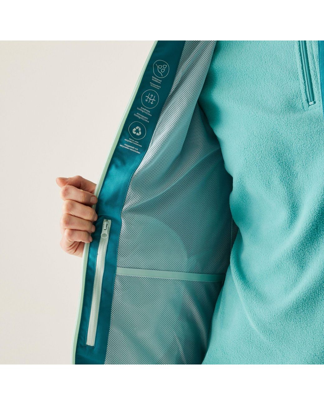 Regatta Blue Birchdale Ii Waterproof Jacket