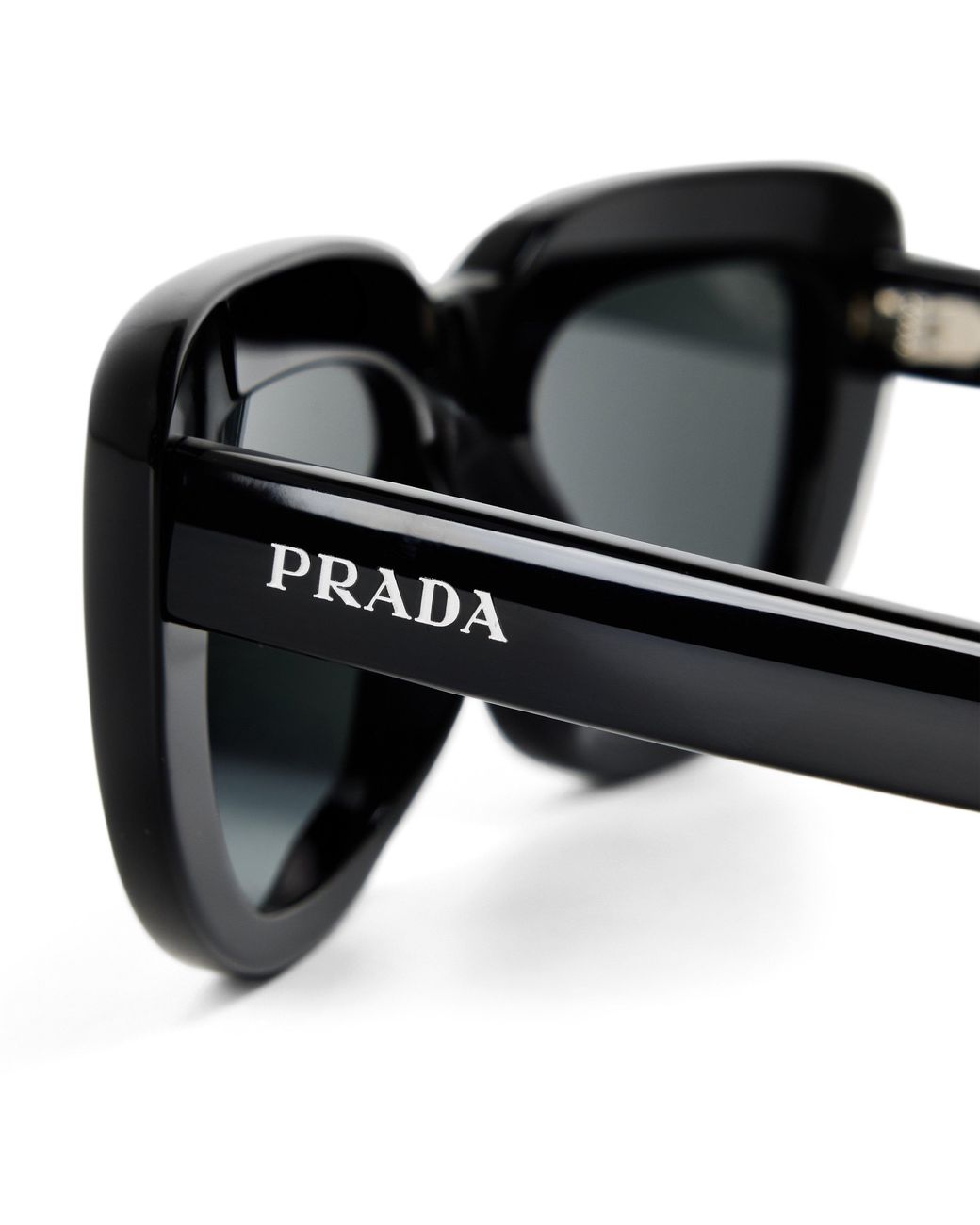 Prada Black 0Pr D07S Oversized Sunglasses