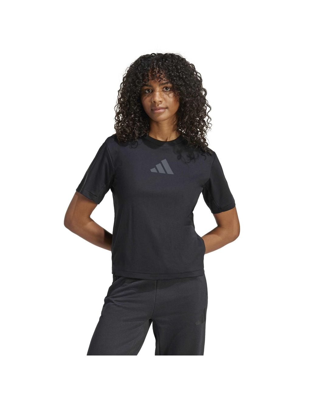 Adidas Black W Z.N.E. Tee T-Shirt
