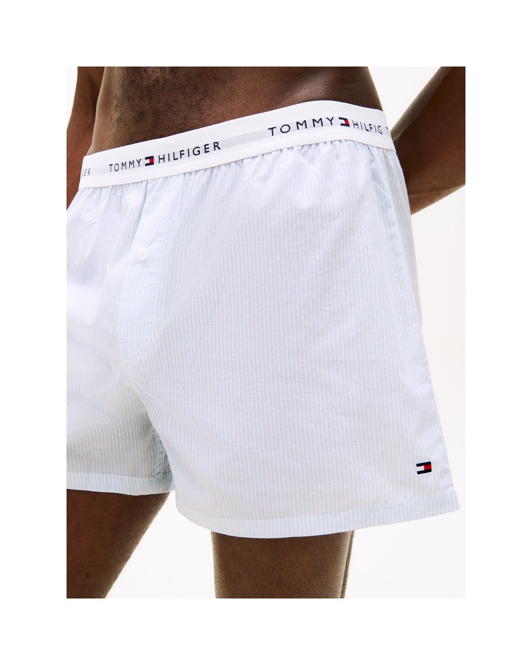 Tommy Hilfiger Blue 2 Pack Woven Boxer Shorts for men