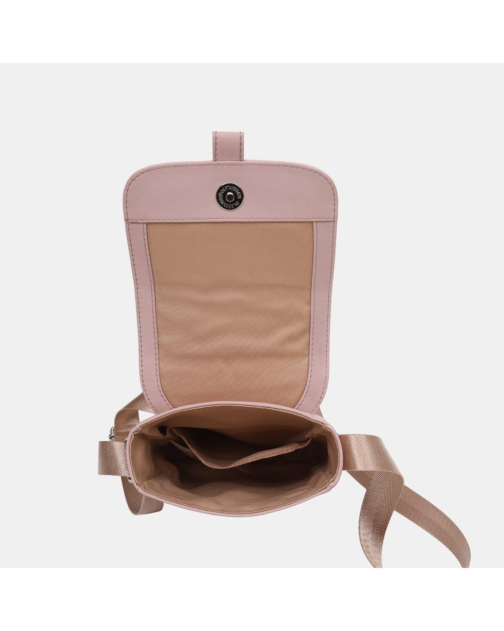 Firetrap Pink Leather Satchel Crossbody Bag
