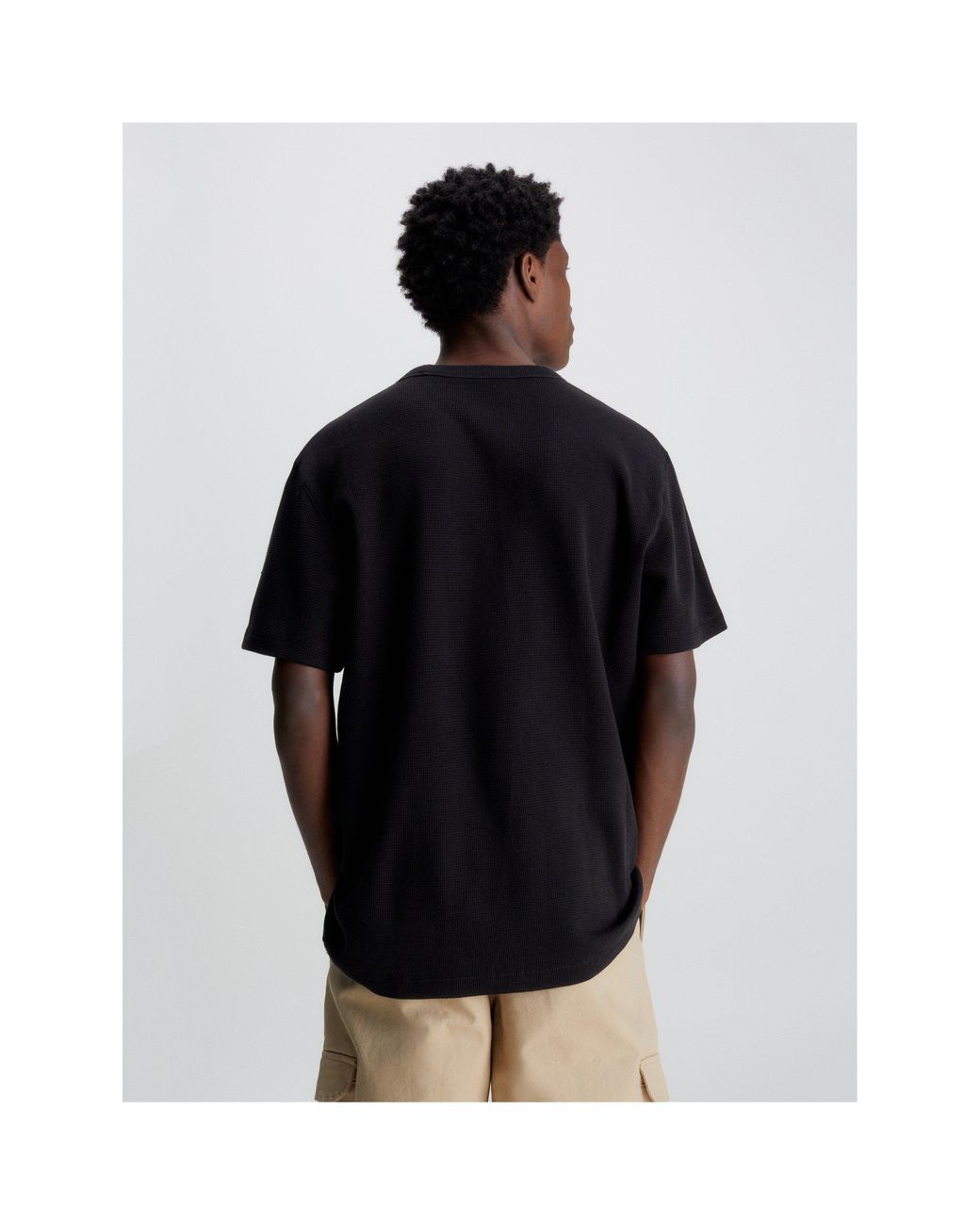 Calvin Klein Black Badge Waffle Tee for men
