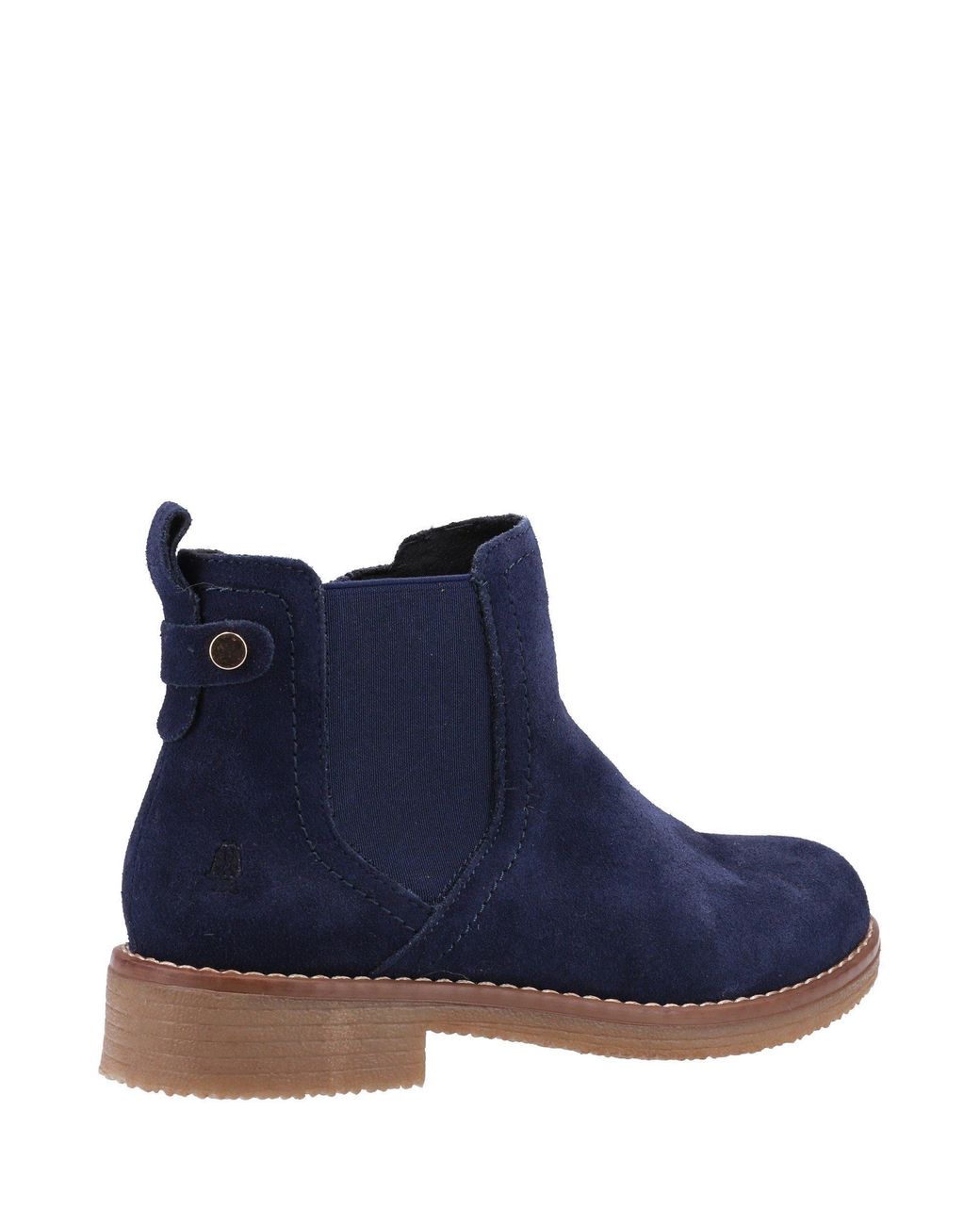 Hush Puppies Blue Maddy Wide Boot