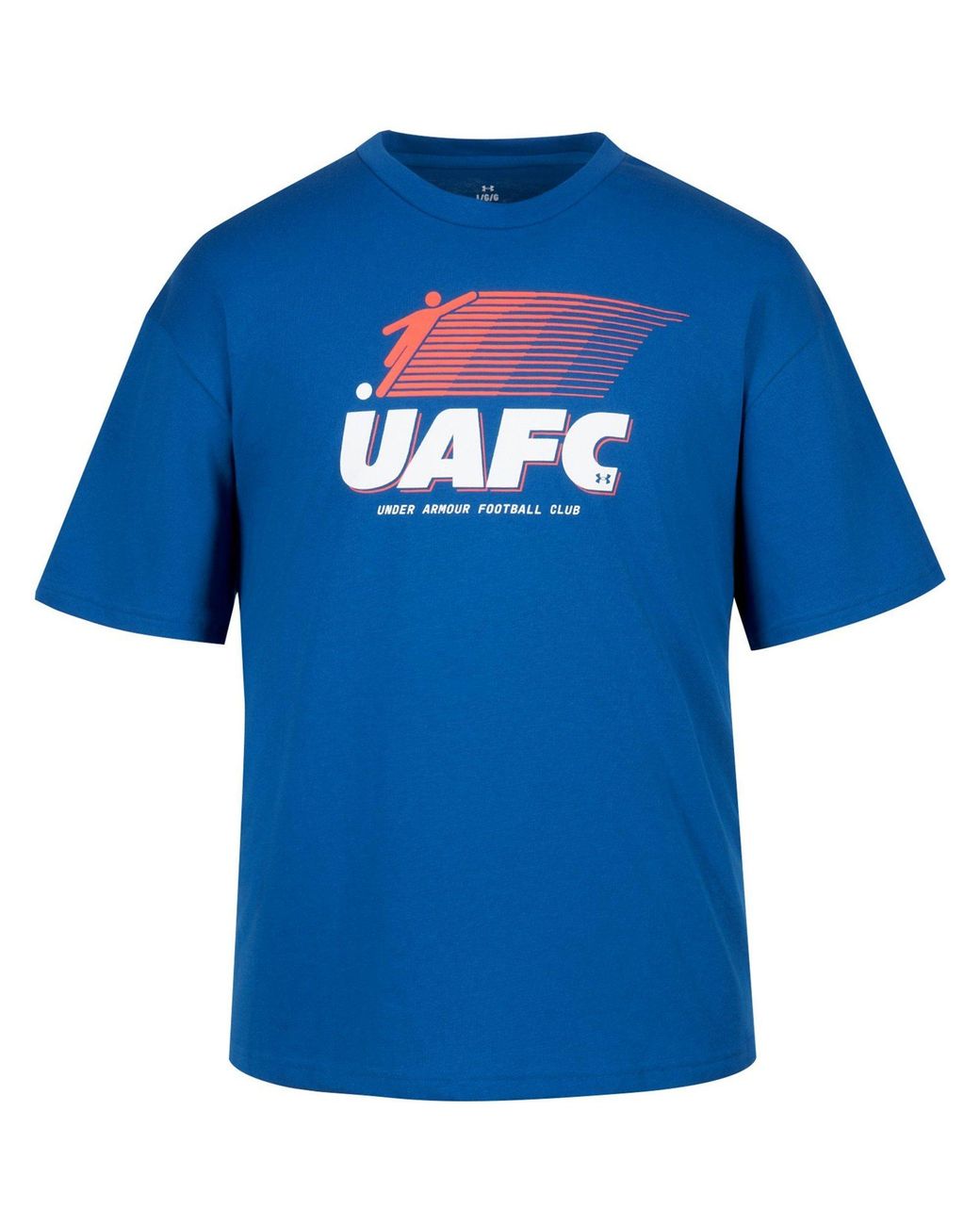 Under Armour Blue Short Sleeve Performance Gym Top for men
