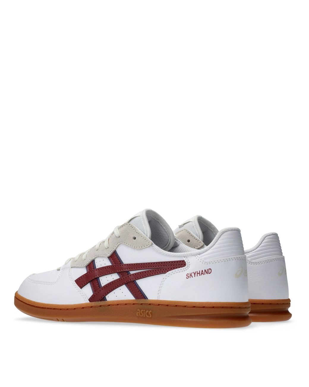 Asics White Skyhand Low-Top Trainers