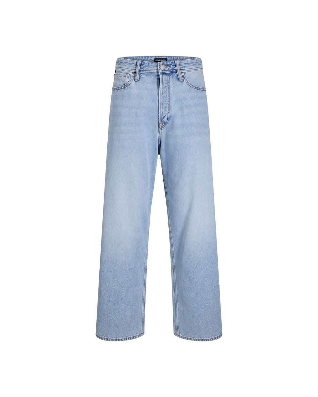Jack & Jones Blue Ron Jean Straight Leg Jeans for men