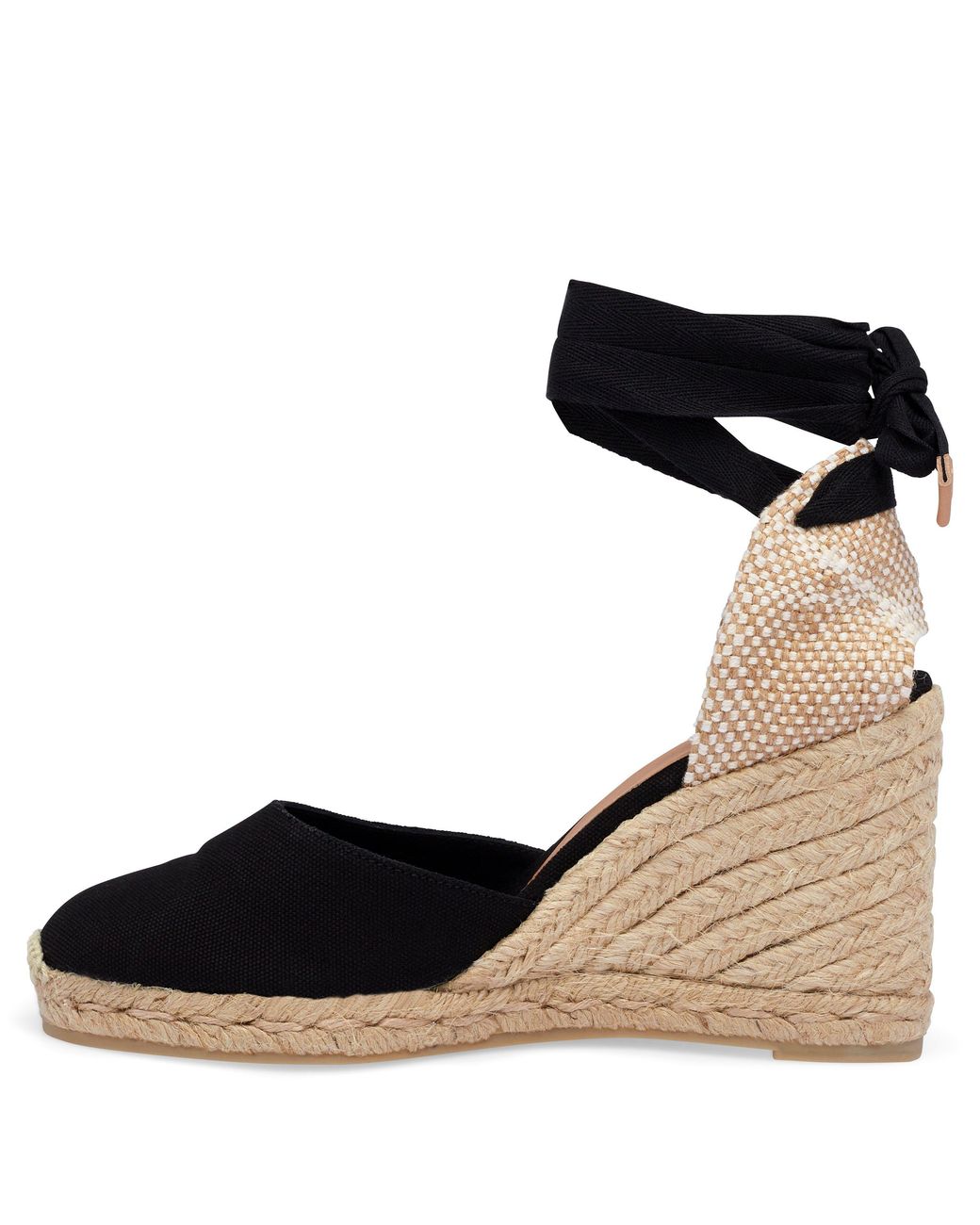 Castaner Blue Carina Wedge Sandals