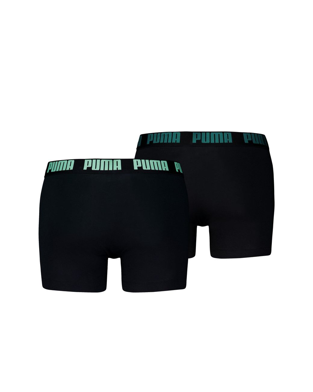 PUMA Black Everyday Basic Cotton 2 Pack Boxers for men