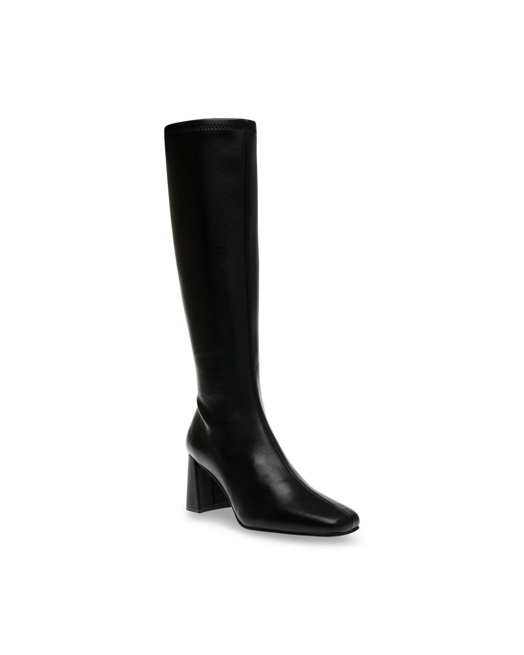 Steve Madden Black Holly Knee-High Boots
