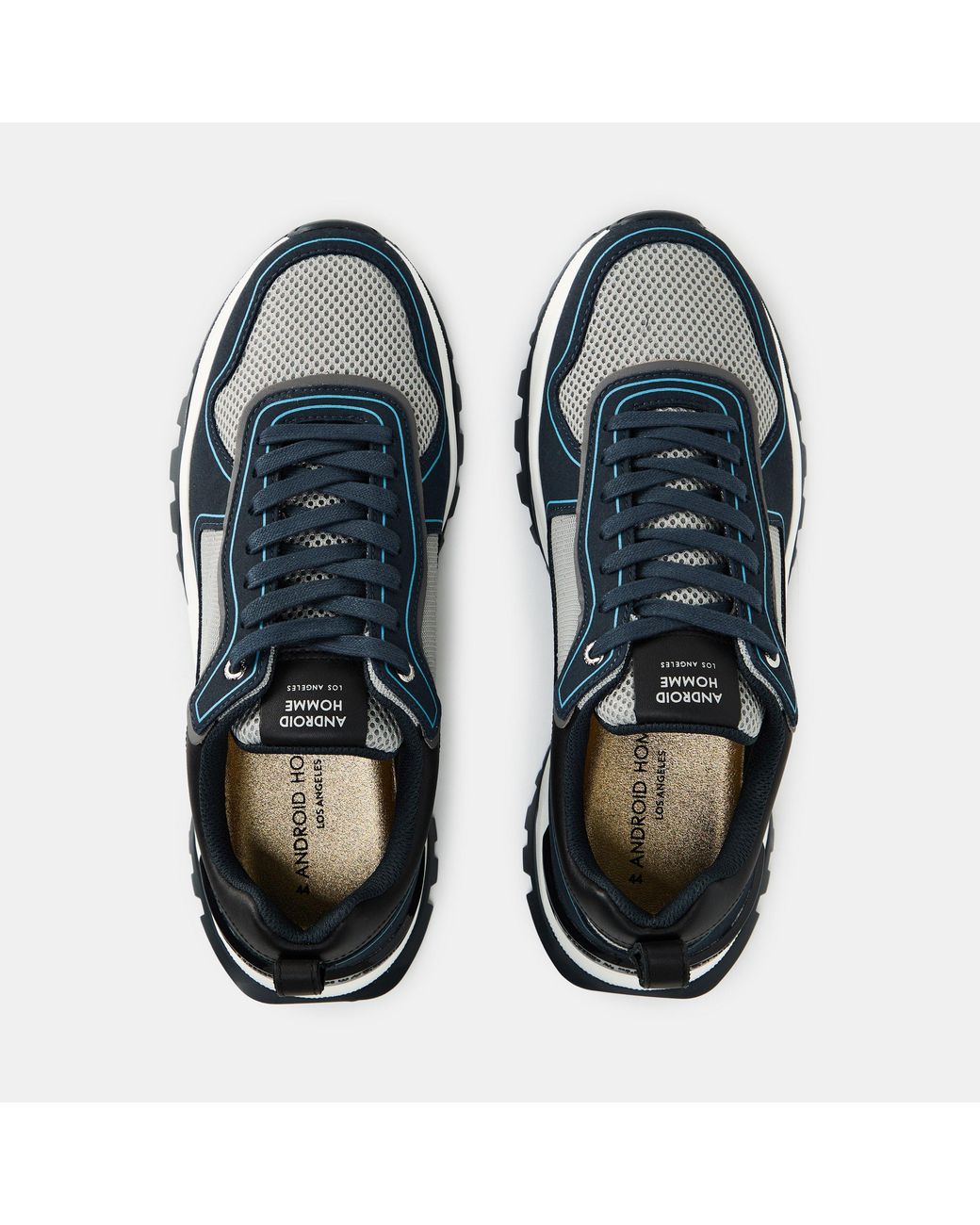 Android Homme Blue Leo Carillo Sneakers for men