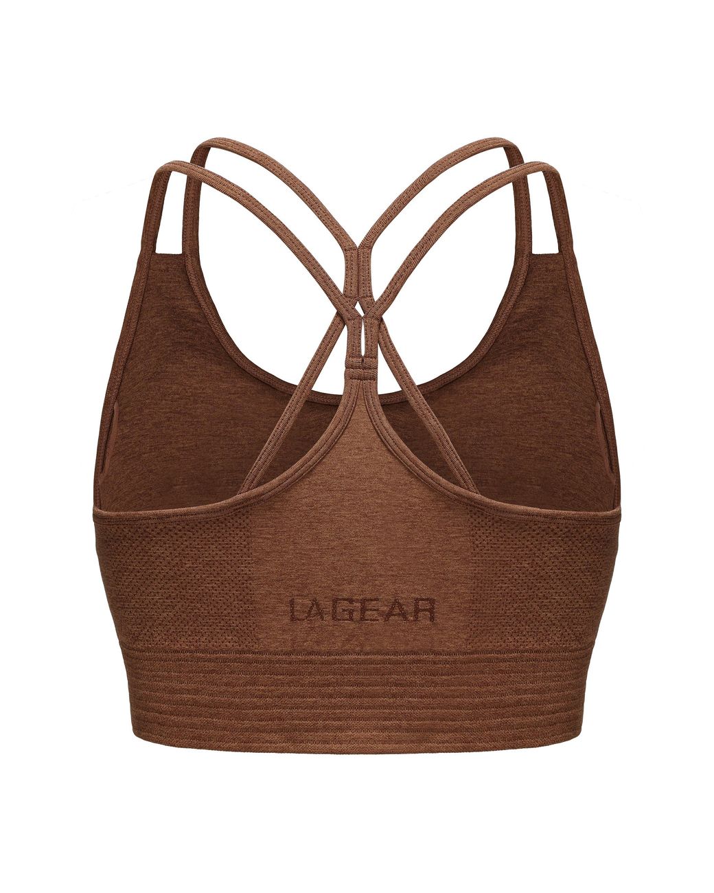 La Gear Brown Seamless Bra