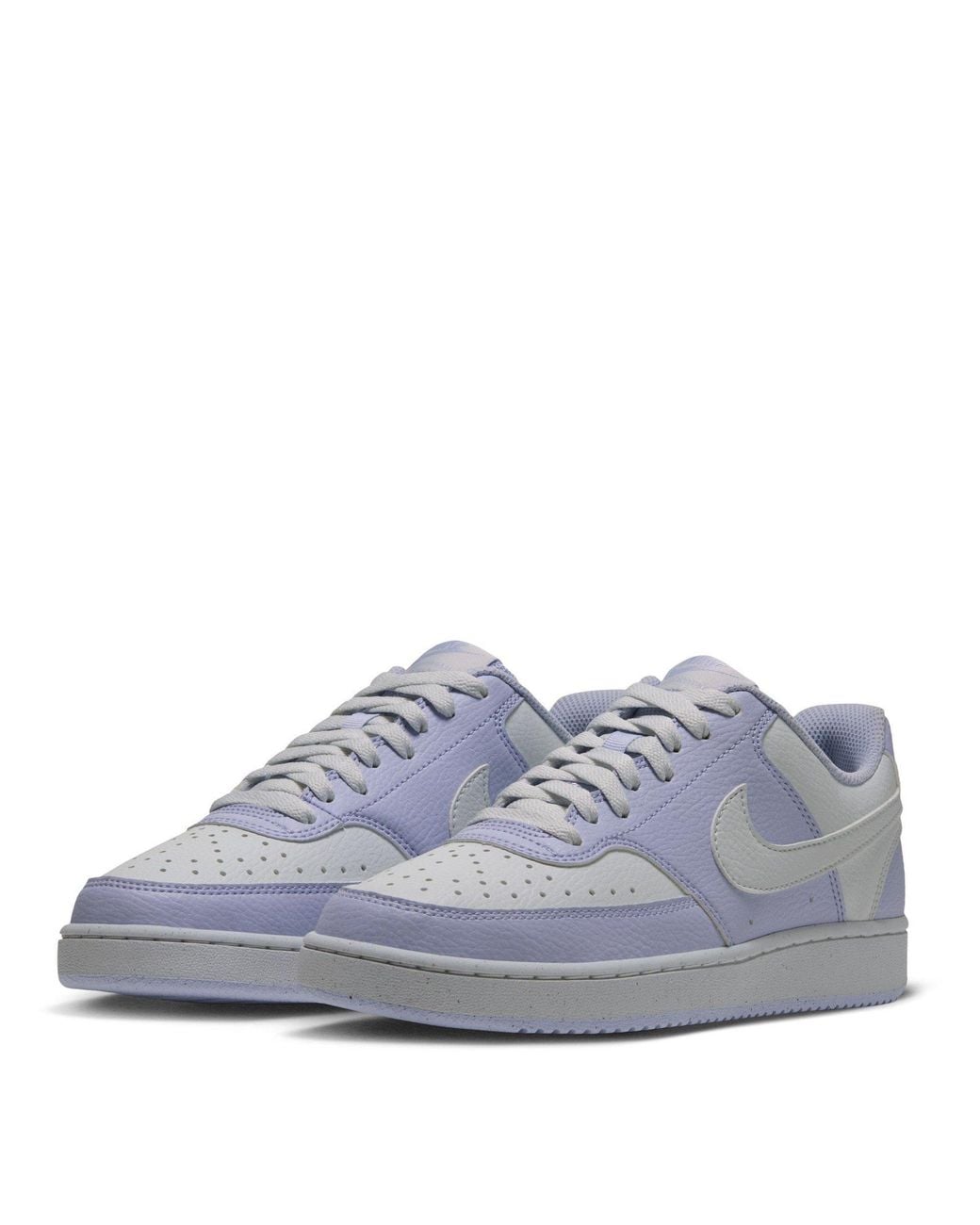 Nike Gray Court Vision Low Next Nature Trainers