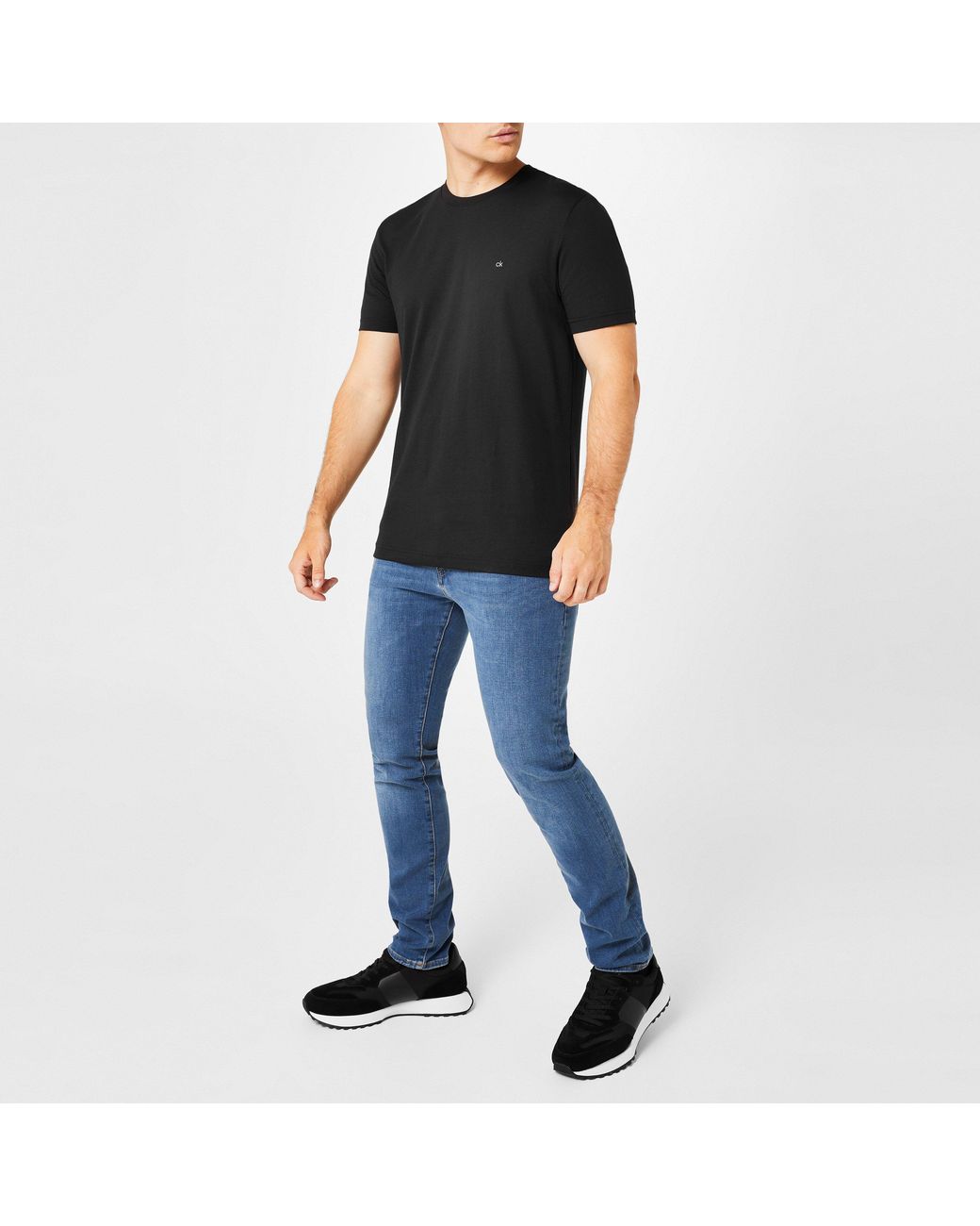 Calvin Klein Black Suede Trainers for men