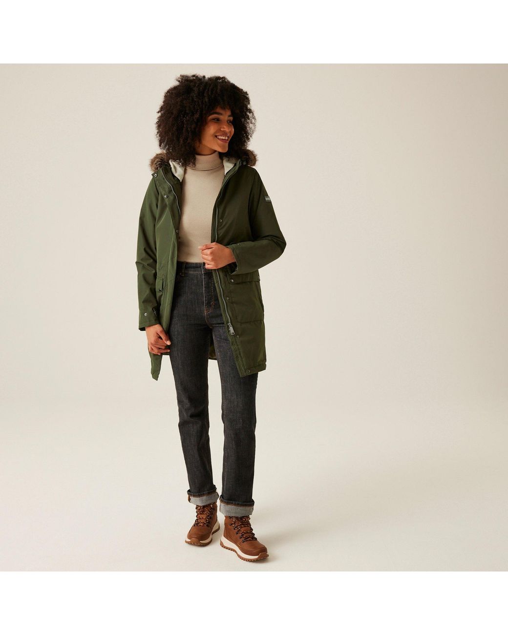 Regatta Green Sabinka Ii Waterproof Jacket