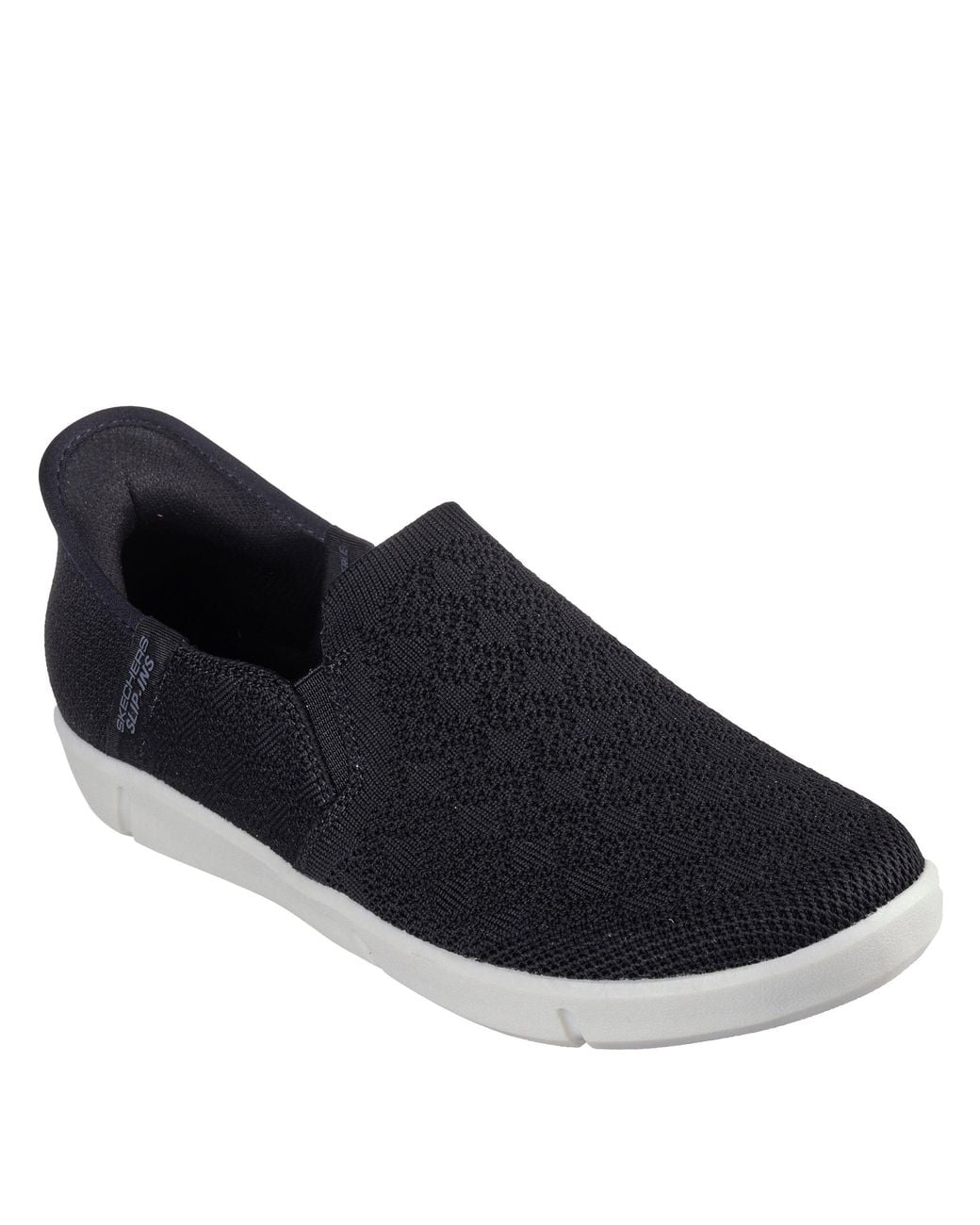 Skechers Blue Breezest Slip On Trainers
