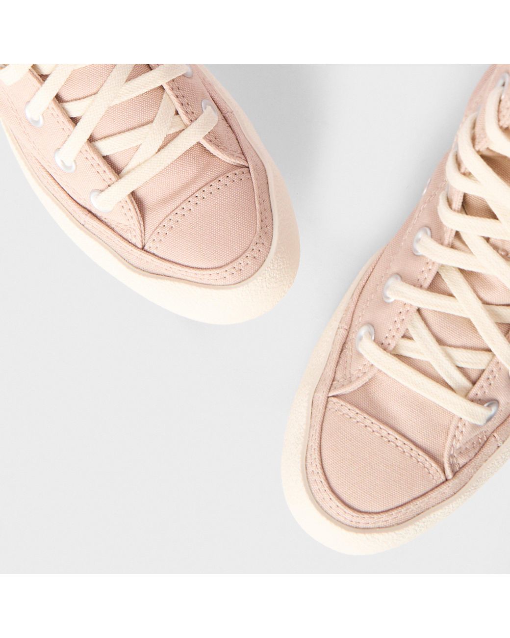Converse Pink Rubber High Tops