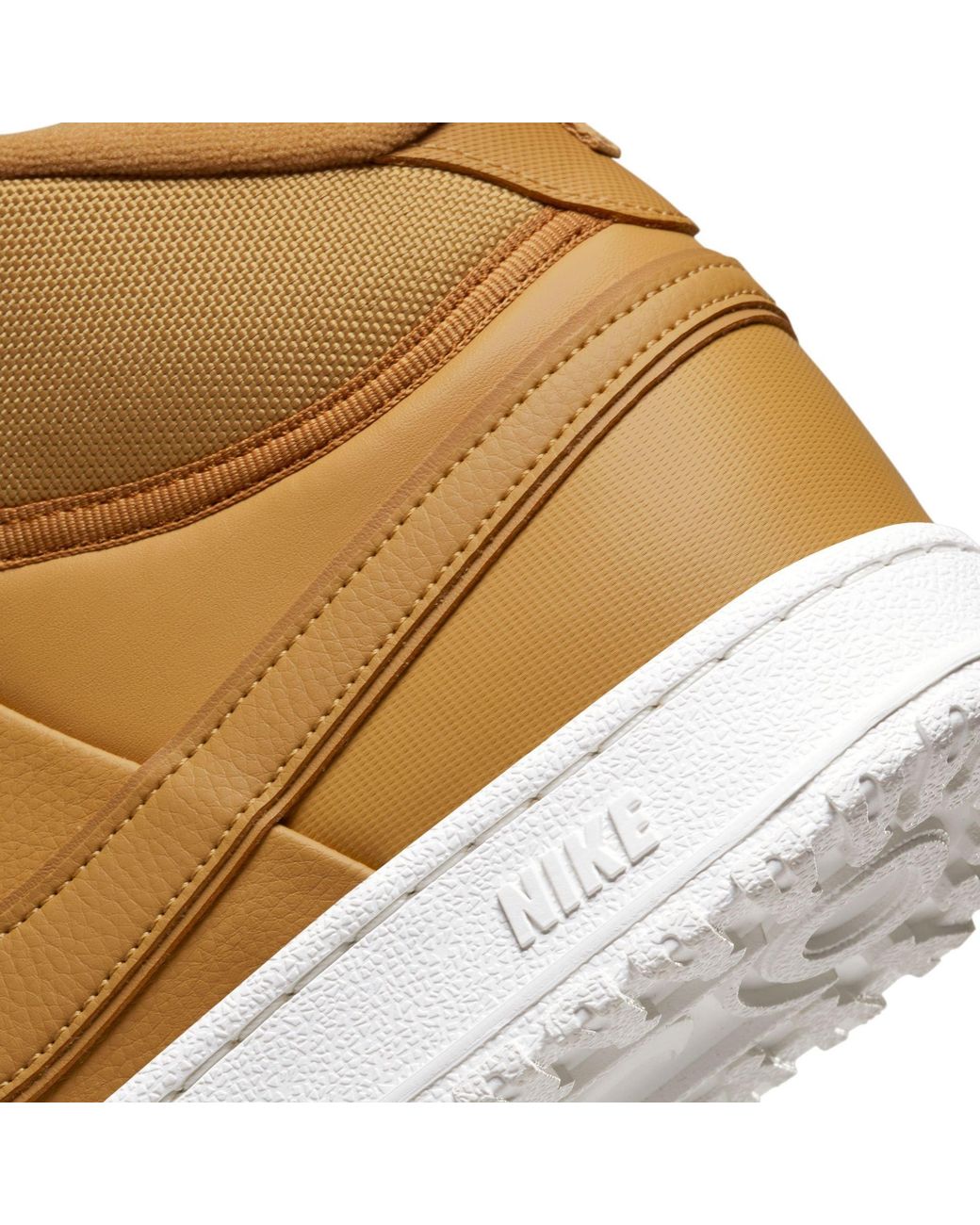 Nike Brown Court Vision Mid Next Nature for men
