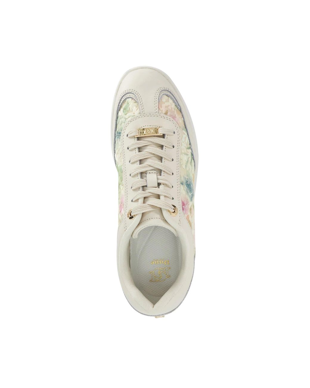 Dune Natural Enolas Low-Top Trainers