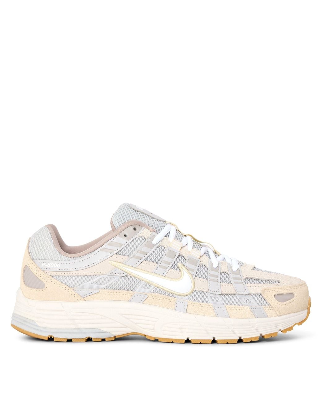 Nike White P-6000 Shoes