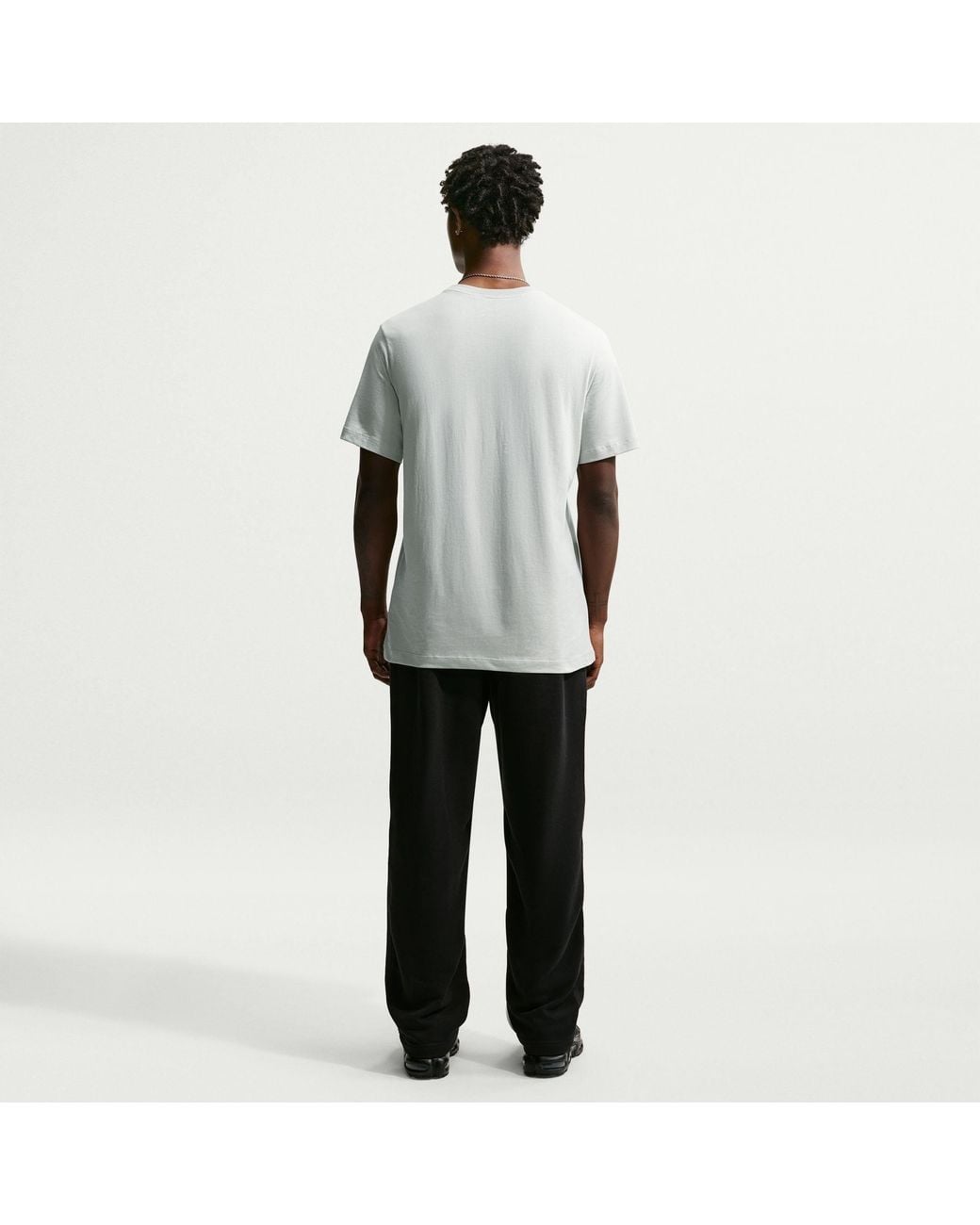 Nike White Inter Milan Banner Cotton T-Shirt for men