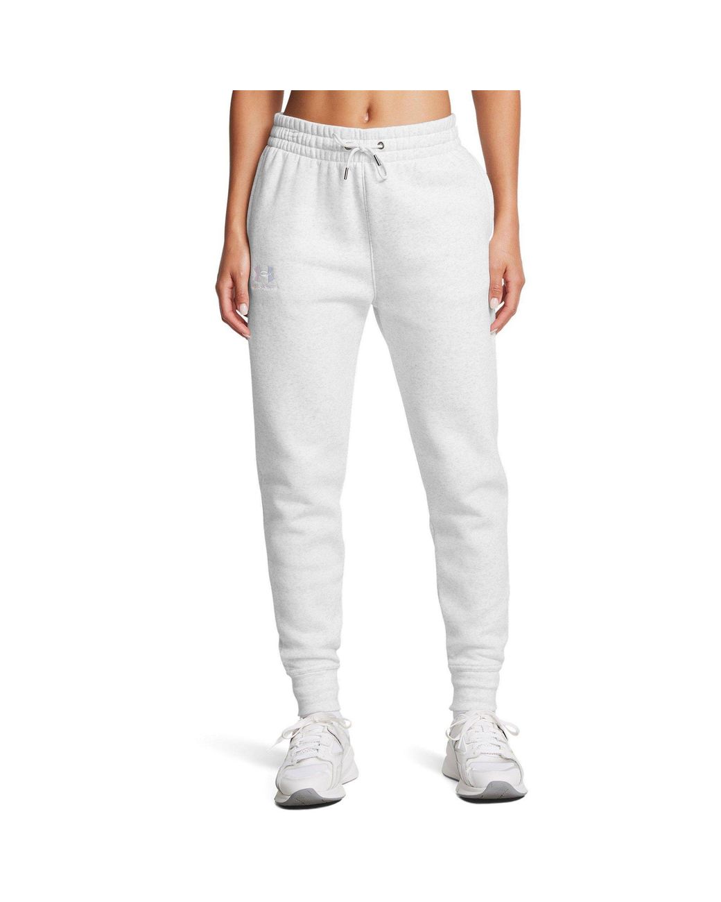 Under Armour White Icon Fleece Jogger