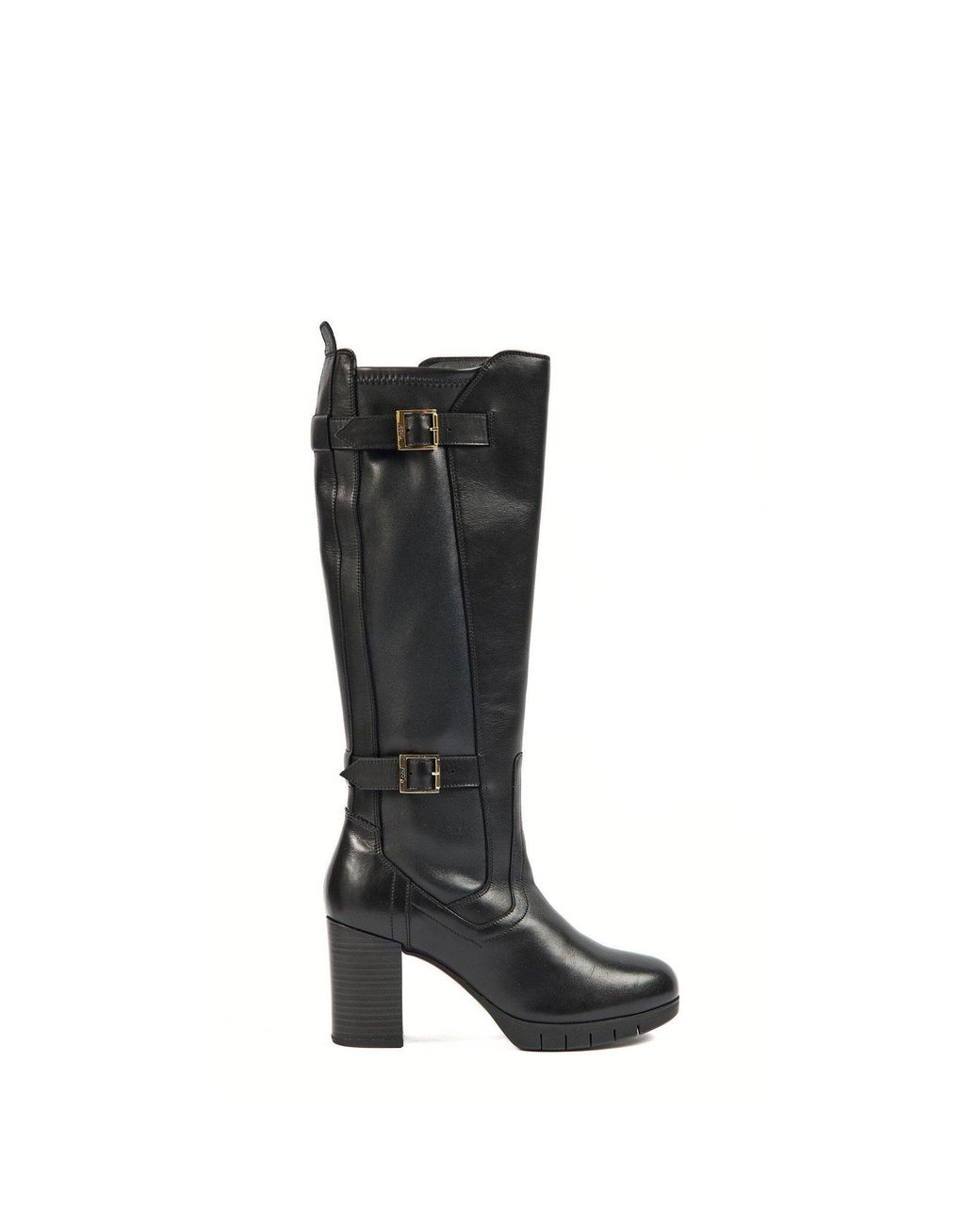 Pod Black Nikita Leather Knee High Boots