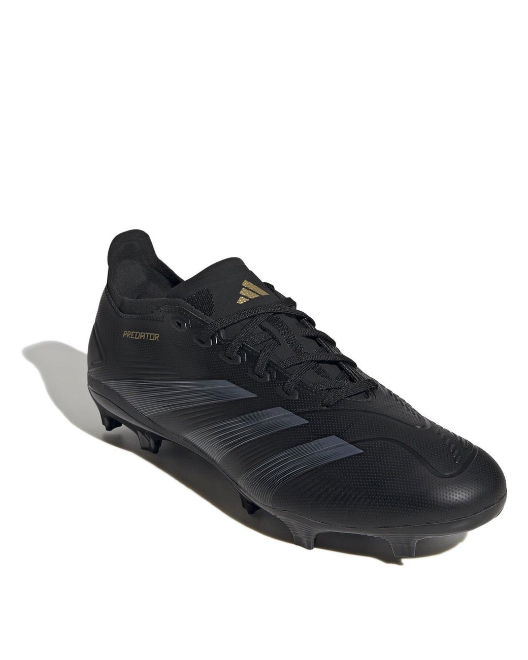 Adidas Black Predator 24 League Firm Ground Boots for men