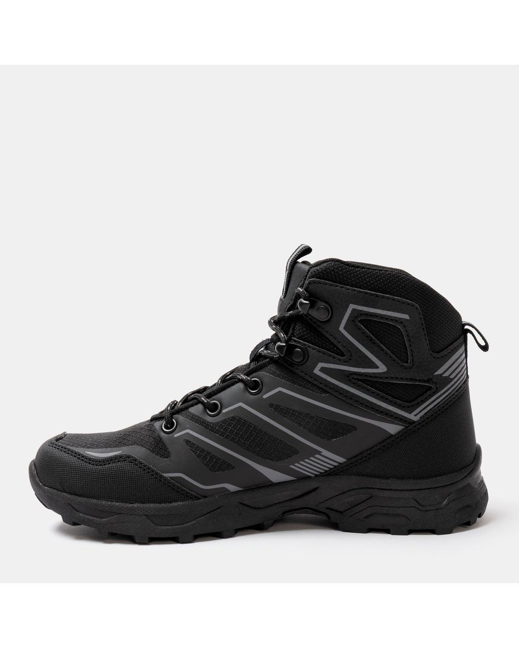 Donnay Black Outdoor Walking Boots