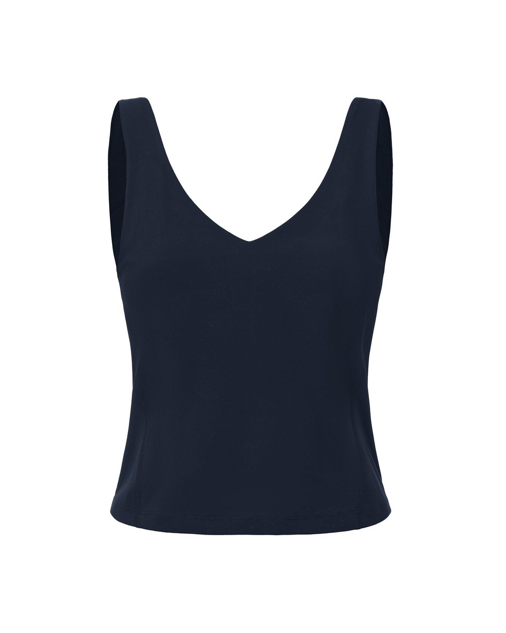 La Gear Blue V-Neck Active Tank Top