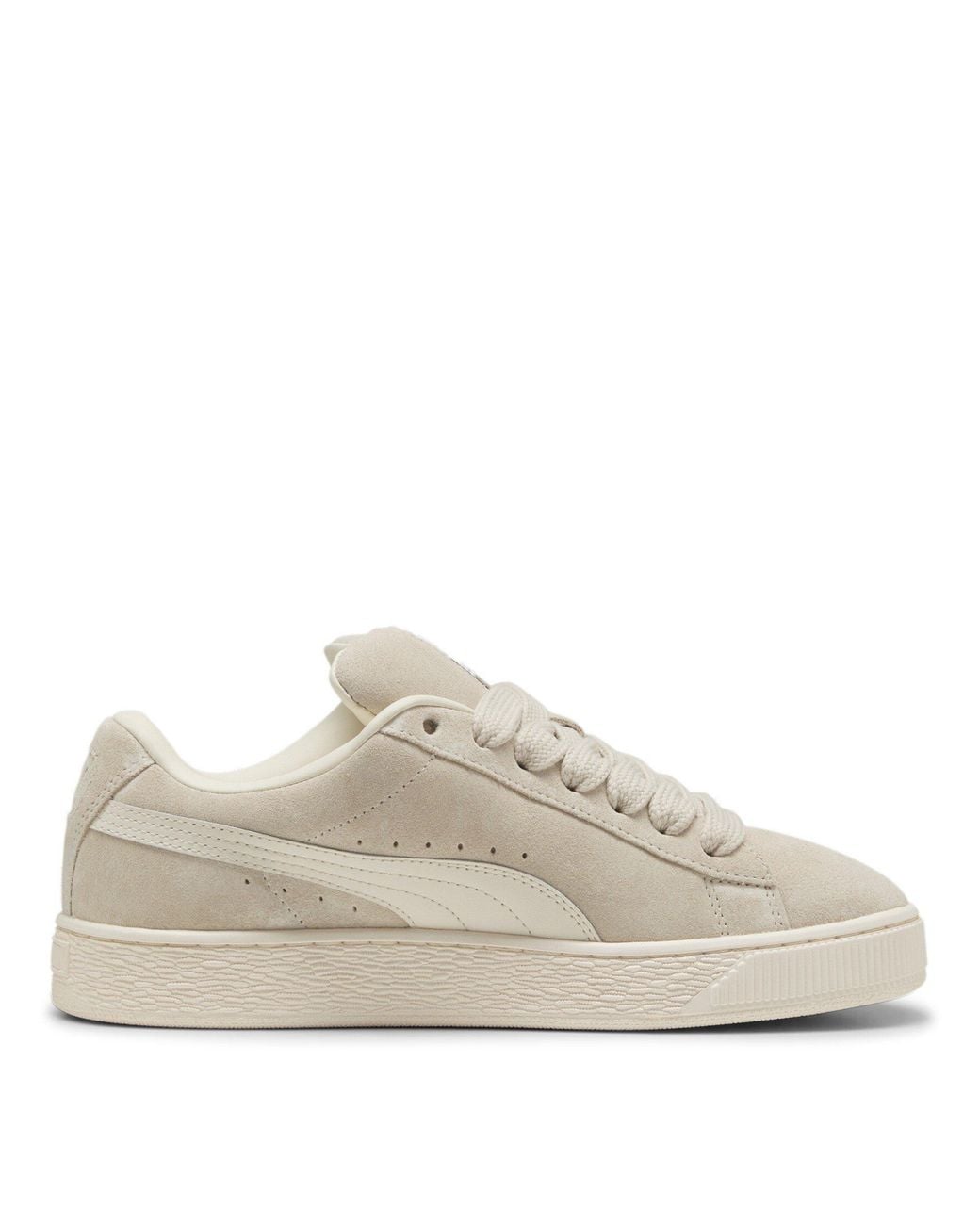 PUMA White Suede Xl Sneakers