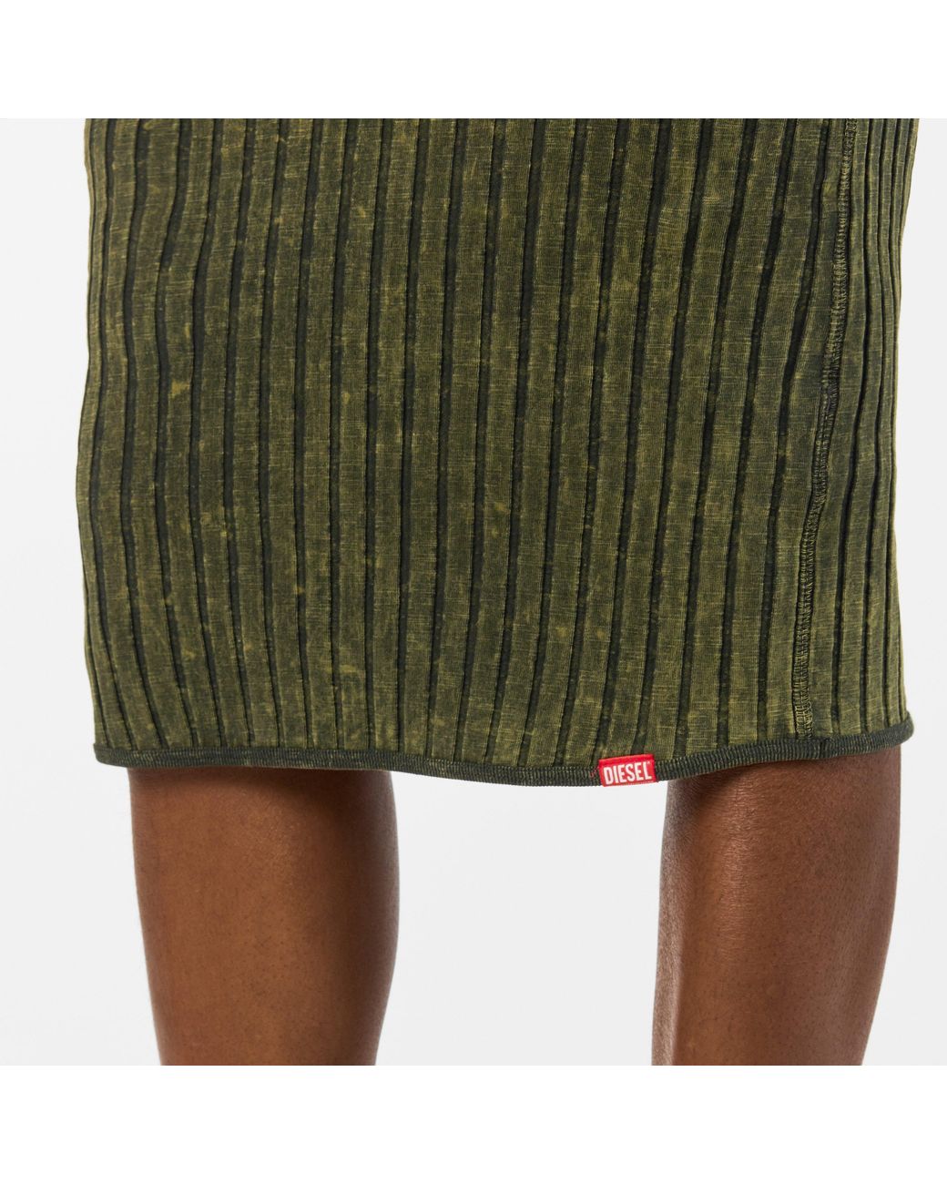 DIESEL Green D-Wavya Midi Dress
