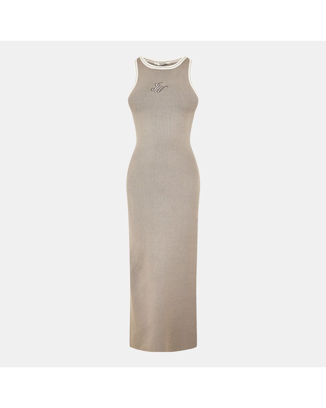 Jack Wills Natural Knitted Maxi Jumper Dress
