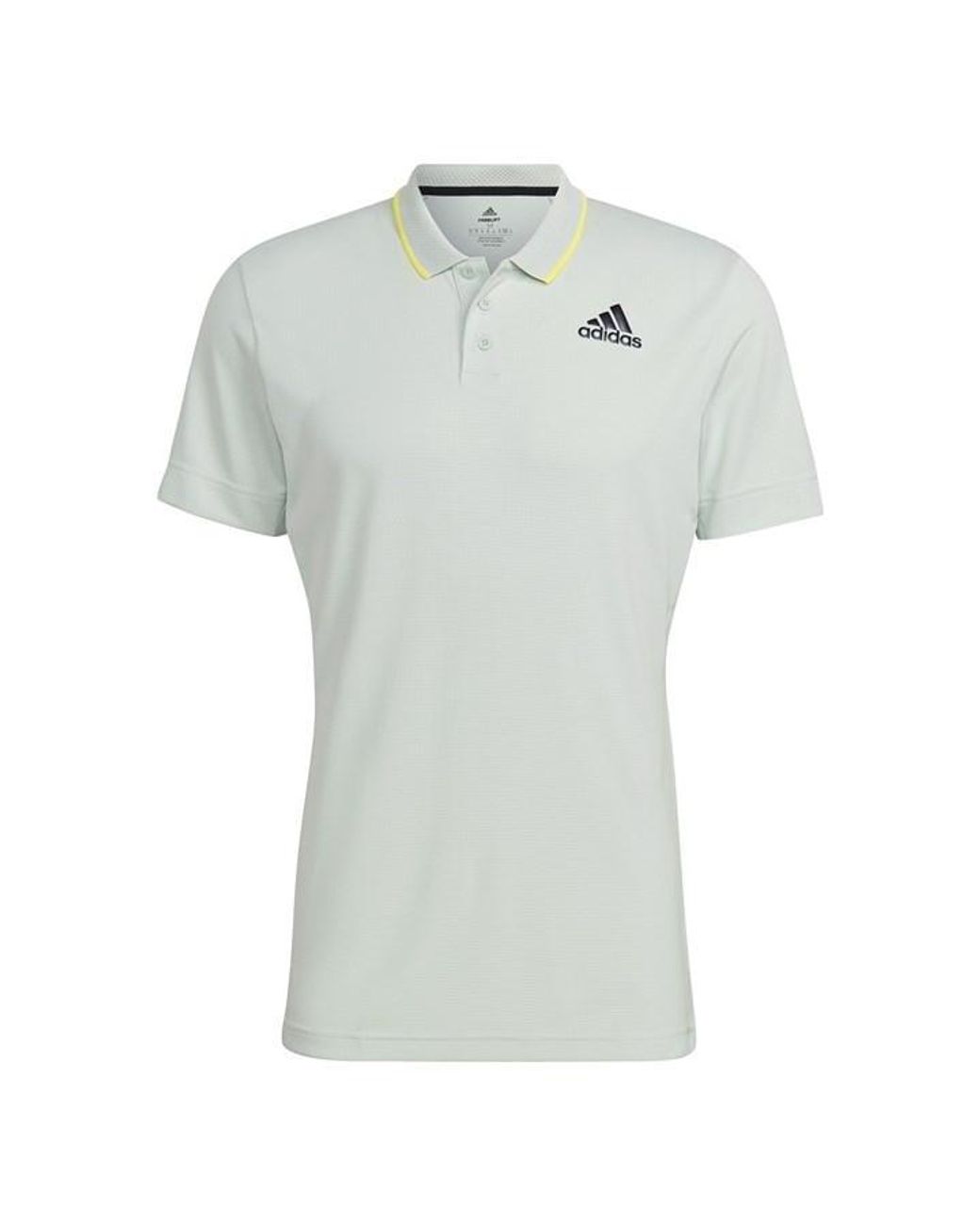 adidas Free Lift Polo Shirt in Grey for Men | Lyst UK