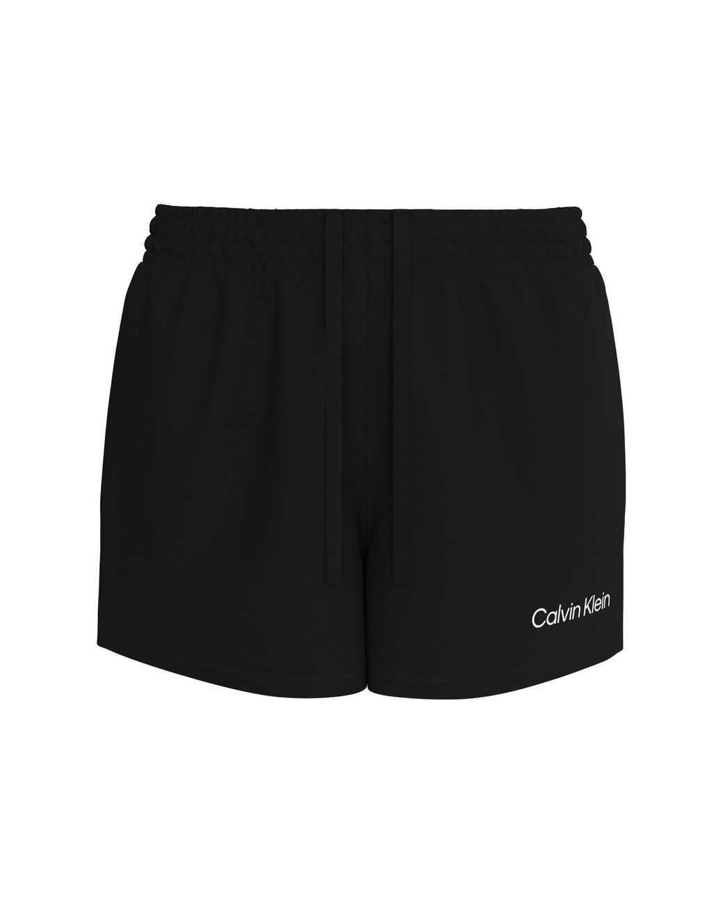 Calvin Klein Black Woven Tracksuit Shorts
