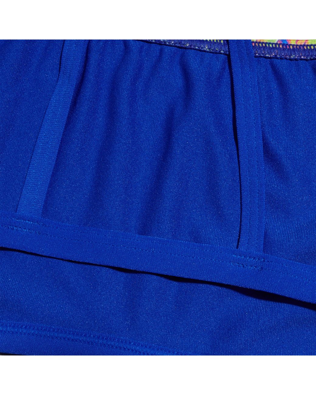Speedo Blue Alov Digi Crop Top Bikini