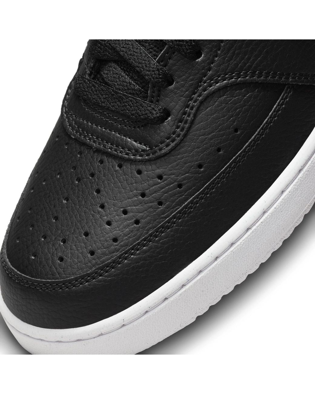 Nike Black Court Vision Low Trainers for men