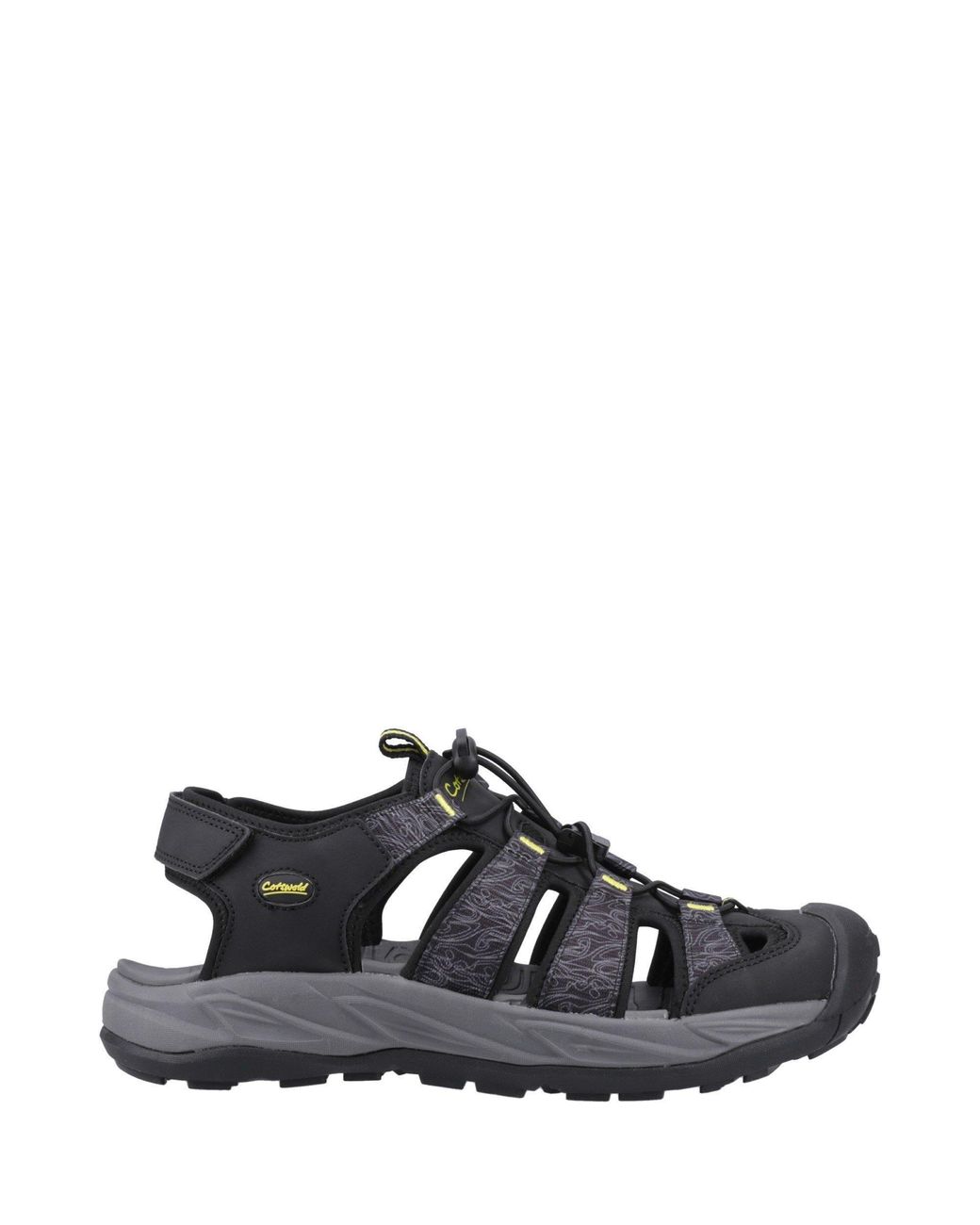 Cotswold Black Minster Sandal for men