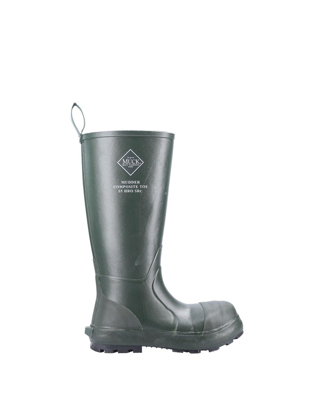 Muck Boot Green Mudder Tall Safety Wellington S5 for men