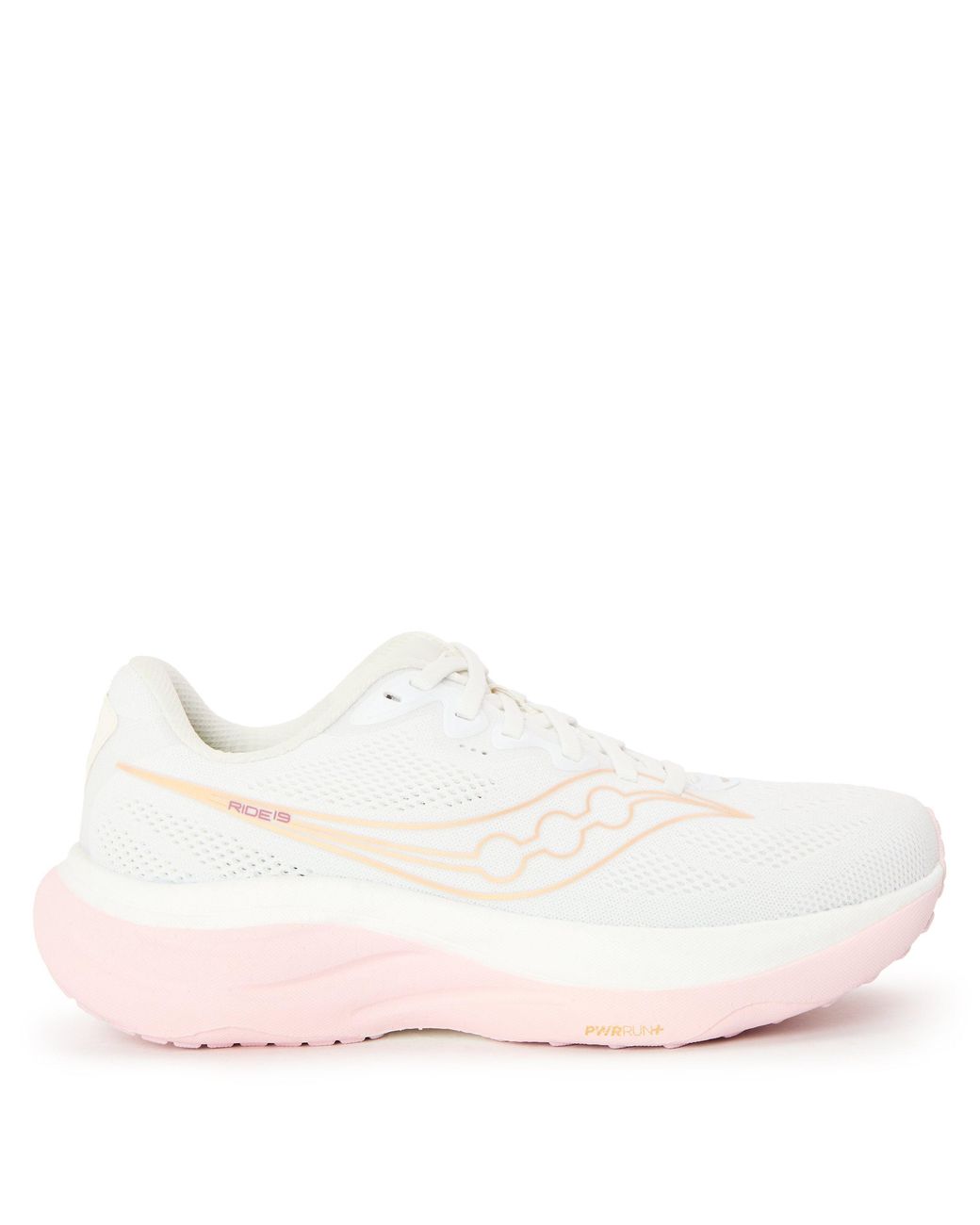 Saucony White Ride Running Shoes